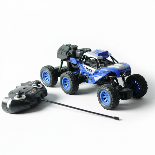 Blue MAX RC off-road rock crawler monster truck toy professional product photo